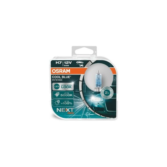 Osram izzó szett H7 12V 55W cool blue