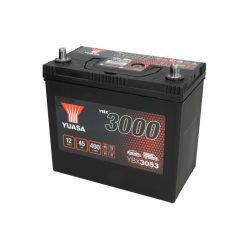 Yuasa akkumulátor 12V 45AH 400A vékony sarus
