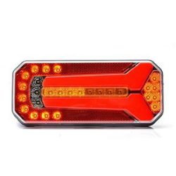 Lámpa hátsó led 24V 5funkc J-B, kábeles