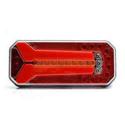 Lámpa hátsó led 12/24V J-B, kábeles