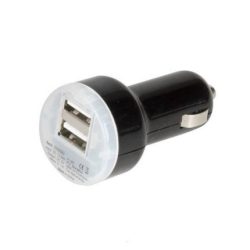 Szivargyújtó elosztó 2-es USB 12/24V