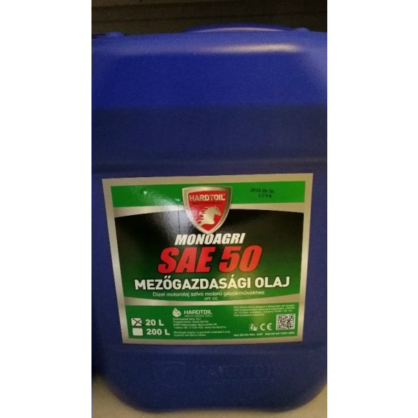 Hardt Oil Monoagri 50 20L