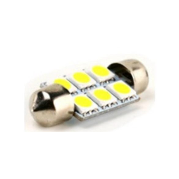 Izzó SMD 24V soffita 6LED 39mm fehér