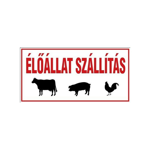 Matrica élőállat szállítás