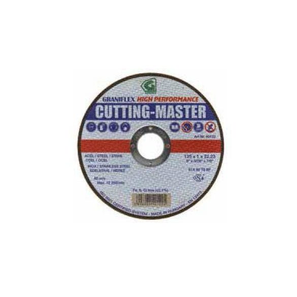 Vágókorong fém-inox Cutting-Master 125*1,0