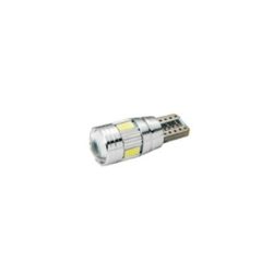 Izzó SMD 24V T10 6led canbus fehér