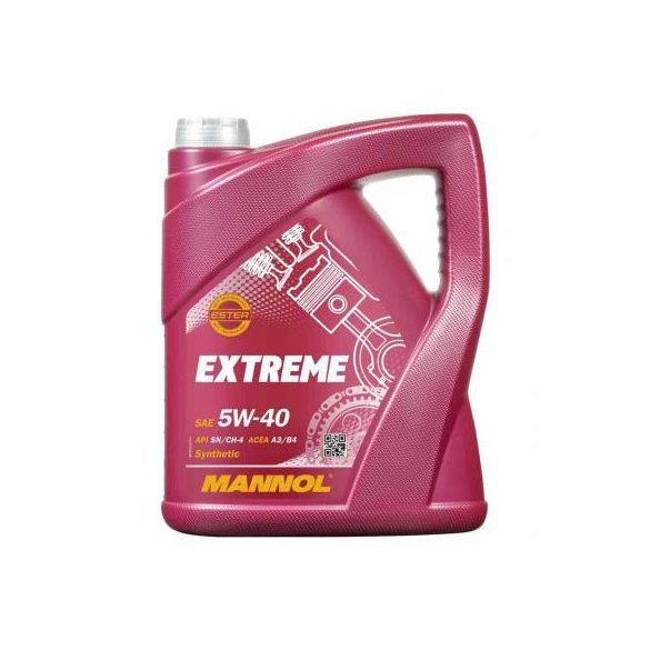 Mannol motorolaj Extreme 5W40 5L