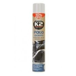 K2 műszerfalápoló spray friss  illat 750ml