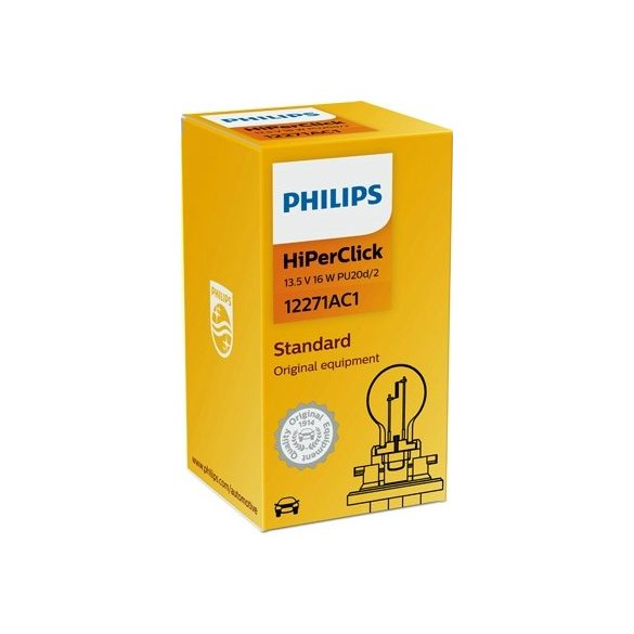 Philips izzó sárga helyzetjelző tükörben PCY16W  12V